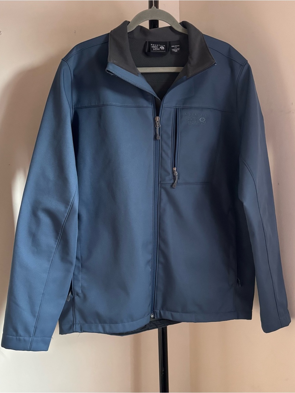 Mountain Hardwear Mens Android Jacket Size Large Softshell Full Zip